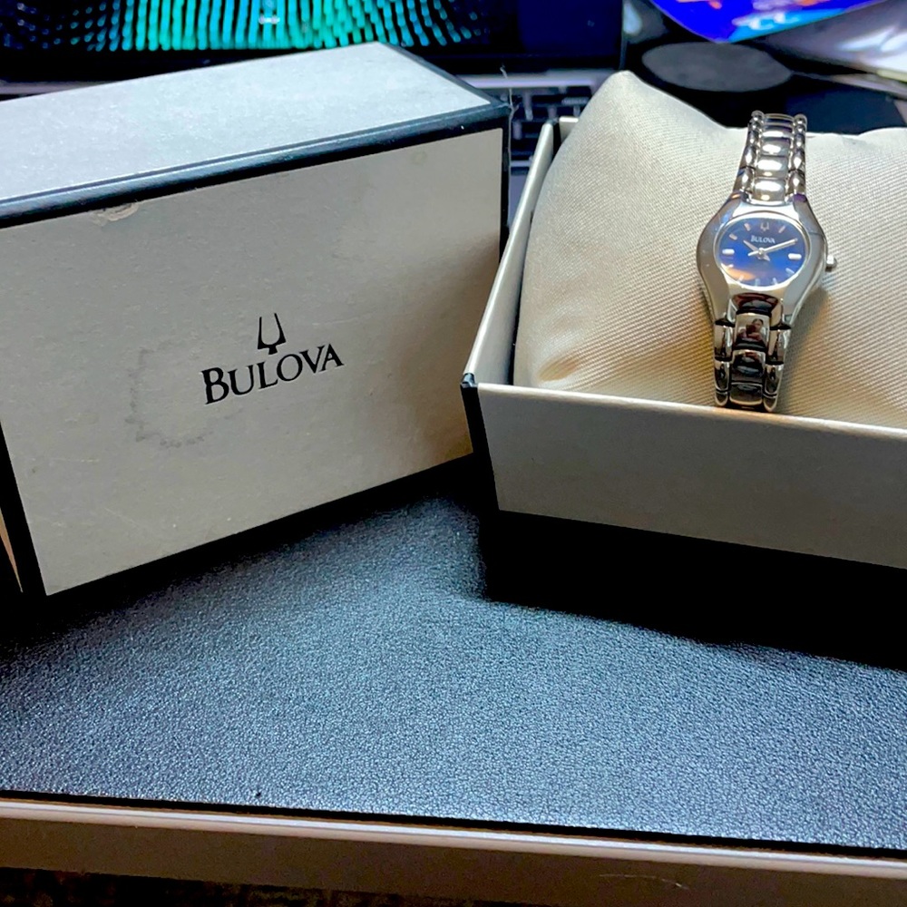Ladies dress Bulova watch